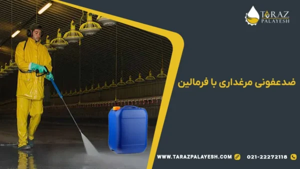 فرمالین مرغداری 2 ضد عفونی مرغداری با فرمالین